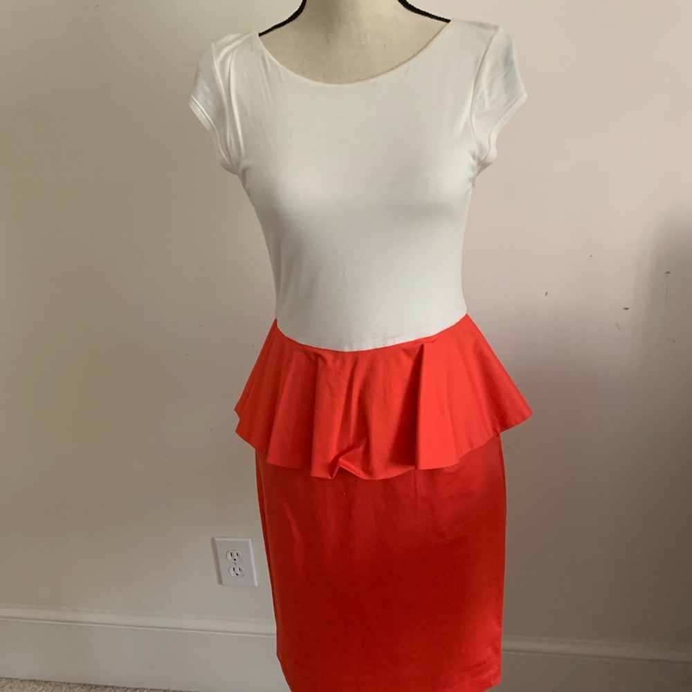 Alice + Olivia Peplum Dress